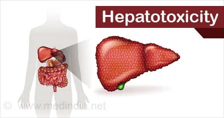 Hepatotoxicity depiction highlighting liver damage after SARMs in human body diagram.