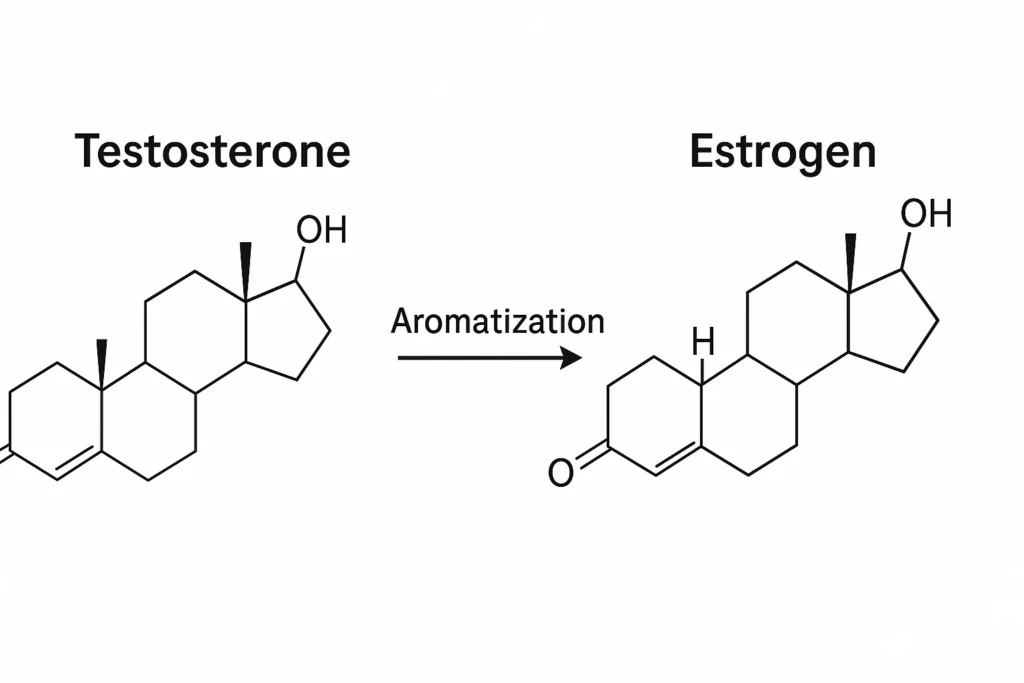 Can SARMs Cause Gynecomastia? 2 testosterone to estrogen