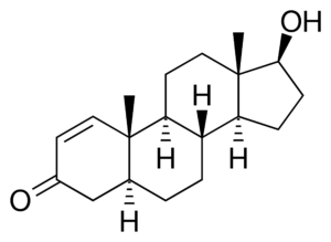 Testosterone compared to Ostarine structure SARM