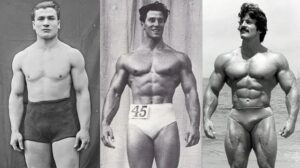 historical photo of early anabolic steroid use